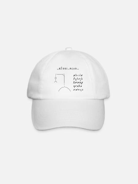 Hangman Beförderung - Baseballkappe - Weiß/Weiß