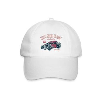 HOTROD HOT ROD RETRO VINTAGE HOTRODS MUSCLE MOTIV - Baseballkappe - Weiß/Weiß - Vorne