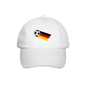 Fußball Fans - Baseballkappe - Weiß/Weiß - Vorne