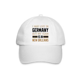 New Orleans - Baseballkappe - Weiß/Weiß - Vorne