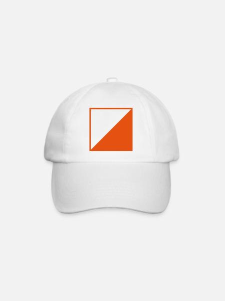 Orientierung Bildschirm - Baseballkappe - Weiß/Weiß
