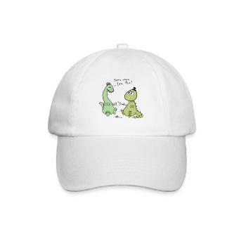 Tea Rex - Baseballkappe - Weiß/Weiß - Vorne