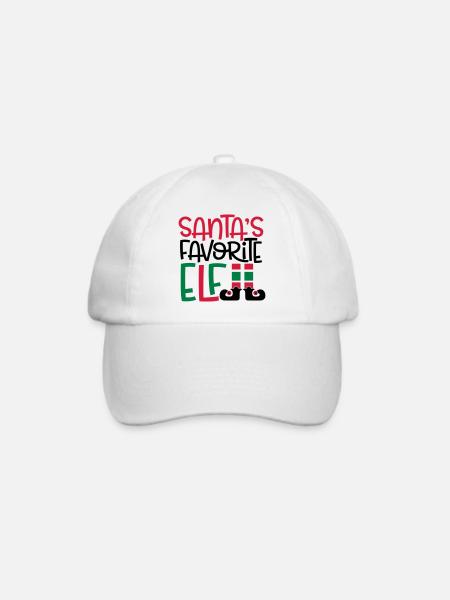 elf - Baseballkappe - Weiß/Weiß