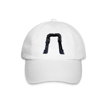 Stargate - Portal - Beamer - Baseballkappe - Weiß/Weiß - Vorne