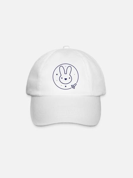 Space Bunny - To Venus And Beyond - Baseballkappe - Weiß/Weiß