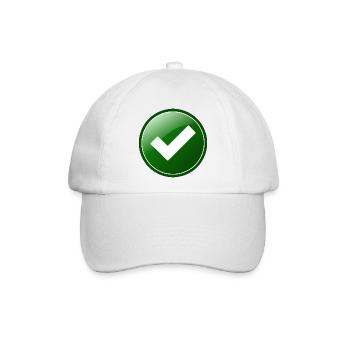 approved - Baseballkappe - Weiß/Weiß - Vorne