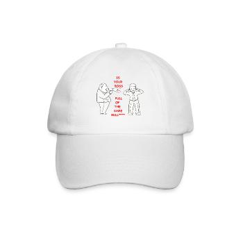 Boss - Baseballkappe - Weiß/Weiß - Vorne