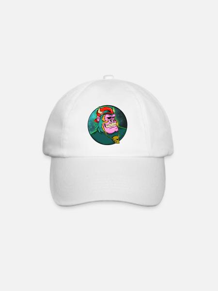MONSTER - Baseballkappe - Weiß/Weiß