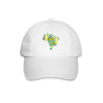 Samba - Baseballkappe - Weiß/Weiß - Vorne