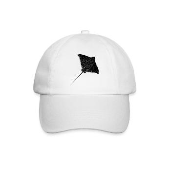 Adler Rochen - Baseballkappe - Weiß/Weiß - Vorne