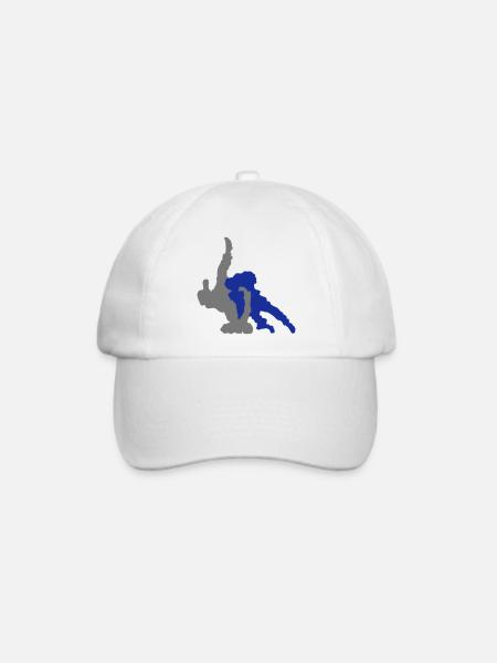 Judo - Baseballkappe - Weiß/Weiß