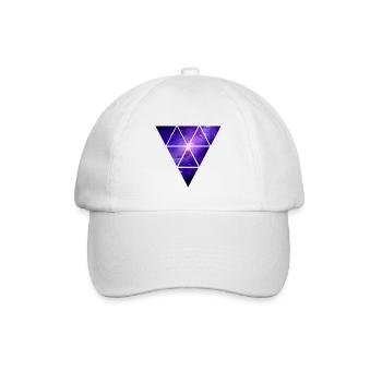 Galaxy/Galaxie - Baseballkappe - Weiß/Weiß - Vorne