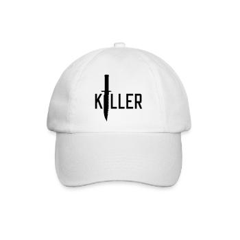 Killer - Baseballkappe - Weiß/Weiß - Vorne