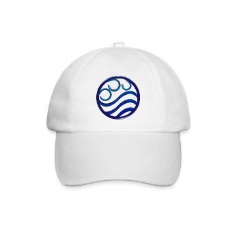 Wasser - Baseballkappe - Weiß/Weiß - Vorne