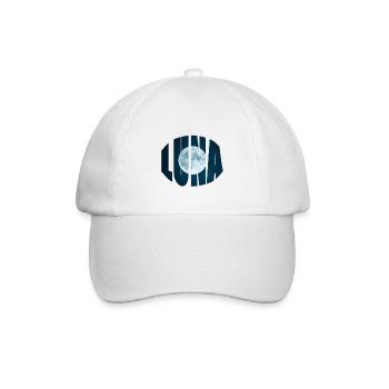 luna - Baseballkappe - Weiß/Weiß - Vorne
