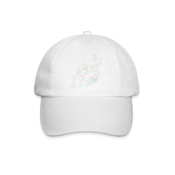 seifenblasen - Baseballkappe - Weiß/Weiß - Vorne