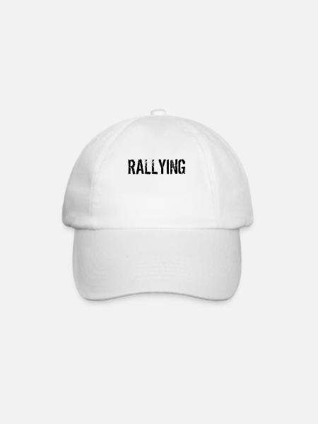 rallying - Baseballkappe - Weiß/Weiß