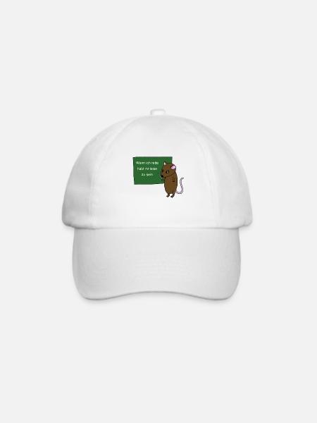 Lehrer - Baseballkappe - Weiß/Weiß