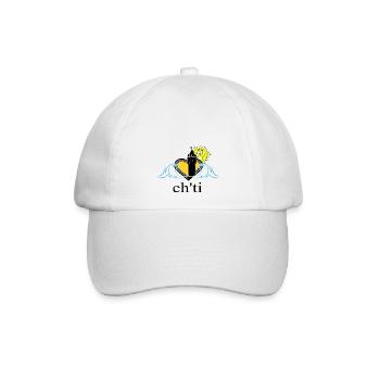 ch'ti - Baseballkappe - Weiß/Weiß - Vorne