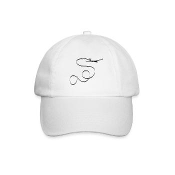Segelflieger Segelflug Segelflugzeug Geschenkideen - Baseballkappe - Weiß/Weiß - Vorne