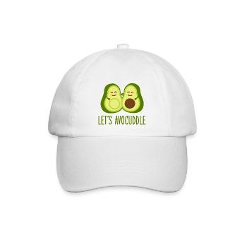 Avocado - Baseballkappe - Weiß/Weiß - Vorne