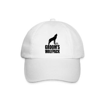 Groom's Wolfpack - Baseballkappe - Weiß/Weiß - Vorne