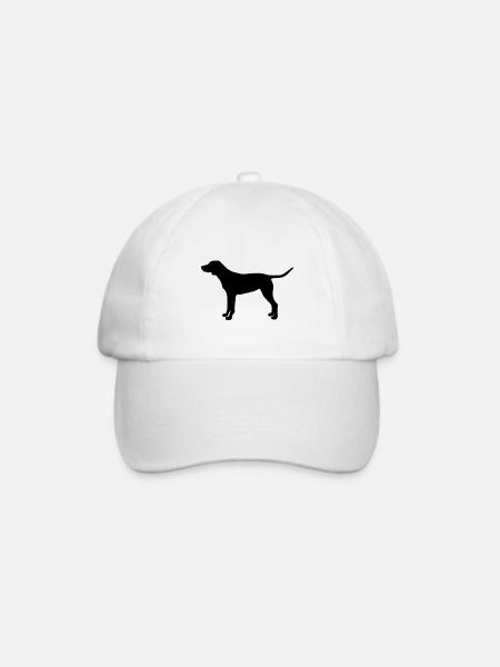 DOG - Baseballkappe - Weiß/Weiß
