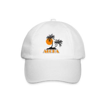 Aloha - Baseballkappe - Weiß/Weiß - Vorne