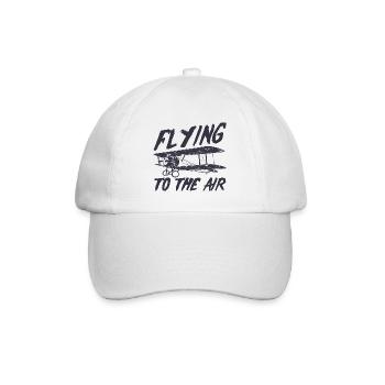 Flying to the Air - Baseballkappe - Weiß/Weiß - Vorne
