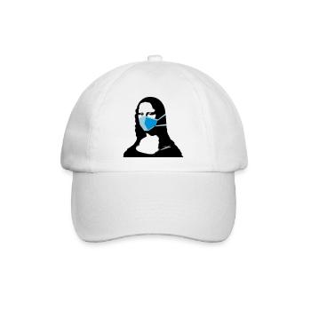 Eingeschränkte Mona Lisa 1 - Baseballkappe - Weiß/Weiß - Vorne