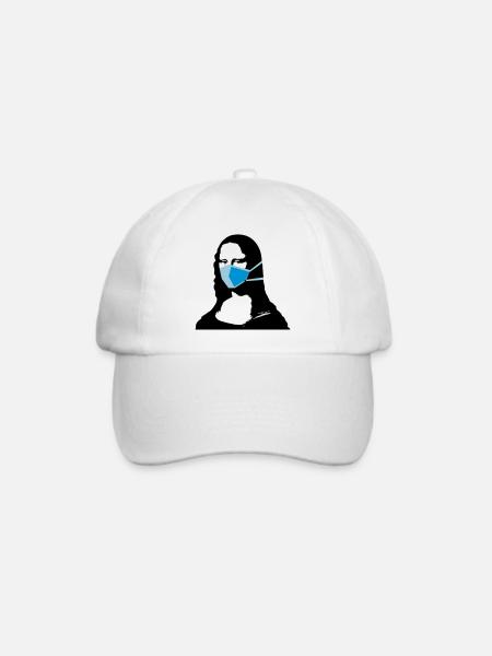 Eingeschränkte Mona Lisa 1 - Baseballkappe - Weiß/Weiß