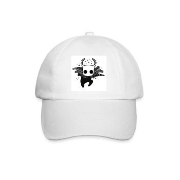 Hollow Knight - Baseballkappe - Weiß/Weiß - Vorne