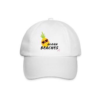 Aloha - Baseballkappe - Weiß/Weiß - Vorne