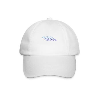 Wellen Meer Welle See Wellengang Segeln Geschenk - Baseballkappe - Weiß/Weiß - Vorne