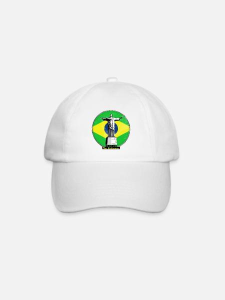 Christ the Redeemer - Baseballkappe - Weiß/Weiß