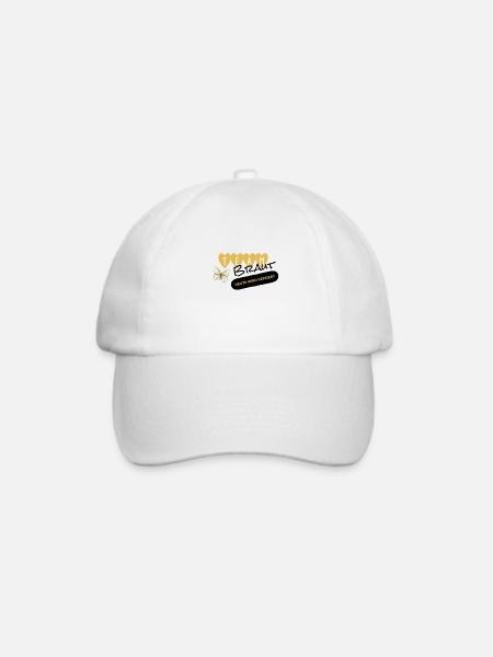 Braut Junggesellin - Baseballkappe - Weiß/Weiß