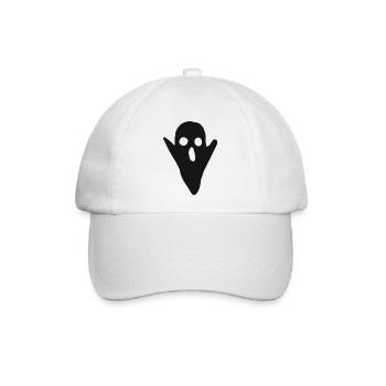 Gespenster Geister Kostüm Gespenst Halloween Geist - Baseballkappe - Weiß/Weiß - Vorne