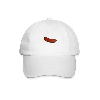 Wurst - Baseballkappe - Weiß/Weiß - Vorne
