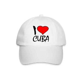 Cuba - Baseballkappe - Weiß/Weiß - Vorne