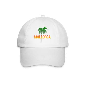 Mallorca - Baseballkappe - Weiß/Weiß - Vorne