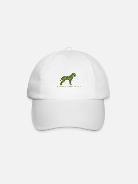 Lagotto Romagnolo - Baseballkappe - Weiß/Weiß