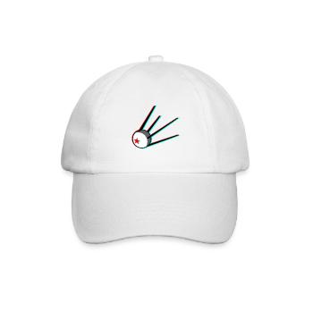 Sputnik - Baseballkappe - Weiß/Weiß - Vorne