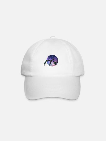 Drache - Baseballkappe - Weiß/Weiß