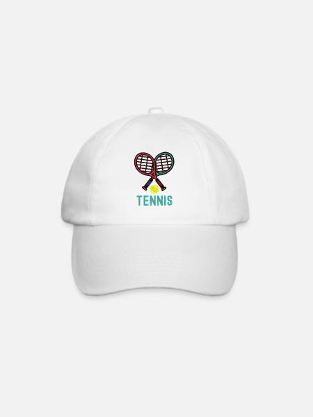 Tennis - Baseballkappe - Weiß/Weiß