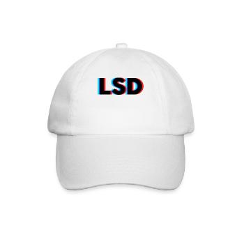 LSD - Baseballkappe - Weiß/Weiß - Vorne