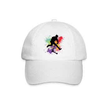 Freestyle-Roller - Baseballkappe - Weiß/Weiß - Vorne