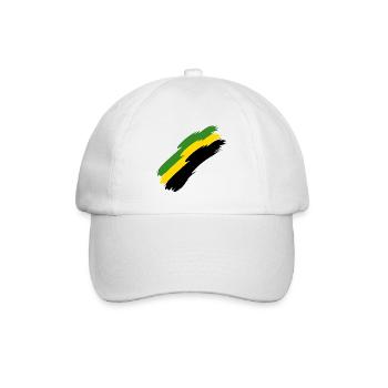 Jamaika - Baseballkappe - Weiß/Weiß - Vorne