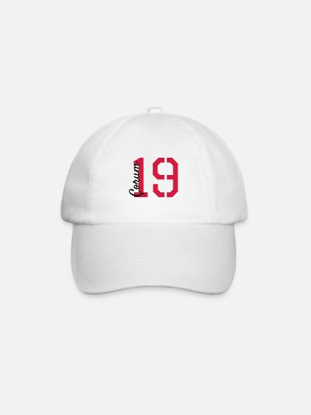 Corum 19 Türkei - Baseballkappe - Weiß/Weiß