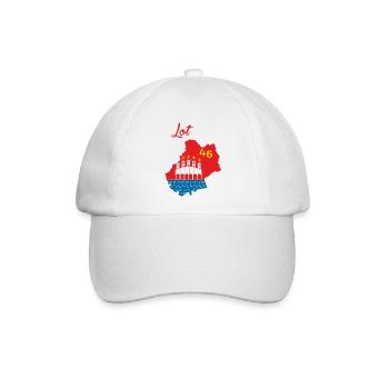 Los - Baseballkappe - Weiß/Weiß - Vorne