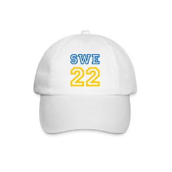 SWEDEN - Baseballkappe - Weiß/Weiß - Vorne